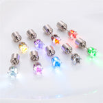 Boucles d'oreilles illuminées par LED