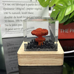 Ornement nuage de champignons explosifs