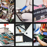 Jeu de tournevis multifonction extra dur 115 en 1