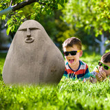 Figurine visage en pierre