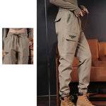 Pantalon de travail multi-poches à cordon de serrage