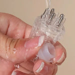 Peigne fixateur de cheveux et conducteur de liquide