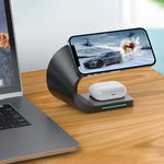 Chargeur de portable magnétique 2 en 1