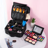 Trousse de Maquillage avec Compartiment Ajustable