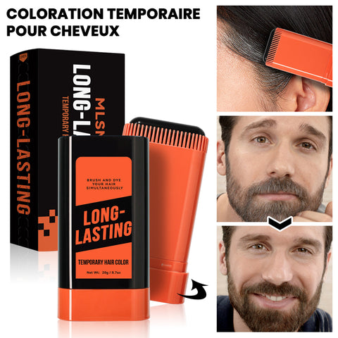 Teinture capillaire avec peigne
