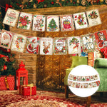 Cartes de Noël à l'Aquarelle Vintage
