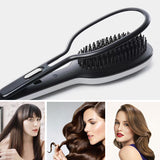 Peigne à Lisser Cheveux avec Pinces