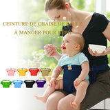 Ceinture de sécurité pour chaise de salle à manger pour bébé