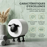 Support de papier toilette en forme de mouton