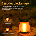 Lanterne solaire pour éclairage extérieur