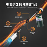 Chalumeau professionnel à propane pour désherbage