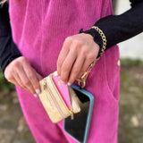 Sac à chaîne avec cordon pour téléphone portable