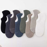 Chaussettes de taille supérieure en coton maille (5 paires)