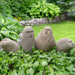 Figurine visage en pierre