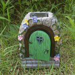 Ornement de porte en pierre de jardin