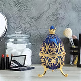 Boîte à bijoux en forme d'œuf pour Pâques