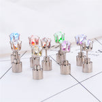 Boucles d'oreilles illuminées par LED