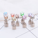 Boucles d'oreilles illuminées par LED