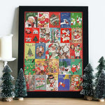 Calendrier Jigsaw pour Noël