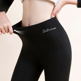 Pantalon cache-ventre en soie