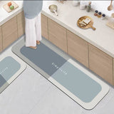 Tapis de sol antidérapant en boue de diatomées
