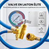 Kit d'outils pour la recharge de réfrigérant