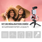 Lumière d'appoint avec kit de microphone