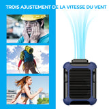 Ventilateur extérieur paresseux portable à la taille