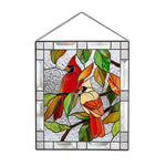 Panneau de vitrail Cardinal