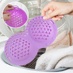 Sac de lavage pour soutien-gorge en silicone