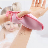 Gants de douche double face