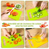 46 pièces Couteaux de cuisine Montessori pour enfants Jouets éducatifs