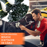 Boucle universelle d'attache de câble en nylon