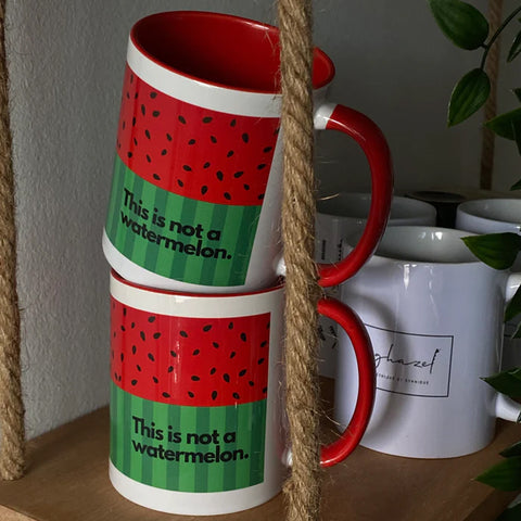 Mug en céramique Pastèque