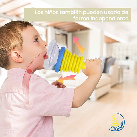 Entrenador de capacidad vital + dispositivo antiasfixia