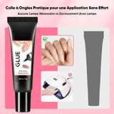 Kit de Colle à Ongles à Séchage Rapide