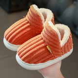 Chaussons chauds en peluche