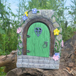 Ornement de porte en pierre de jardin