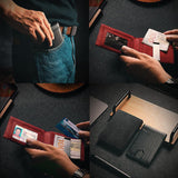 Porte-cartes Swipe en cuir antivol