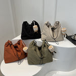 Sac à dos en nylon avec cordon de serrage