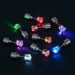Boucles d'oreilles illuminées par LED