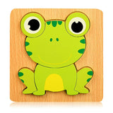 Puzzle stéréo des animaux