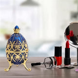 Boîte à bijoux en forme d'œuf pour Pâques
