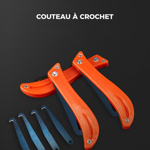 Outils spéciaux pour nettoyer les joints de briques