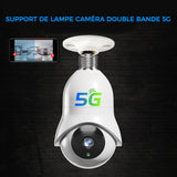 Type de tête de lampe Caméra 5G à double fréquence