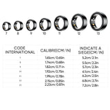 Bague intelligente Bluetooth pour la santé et de l'activité physique