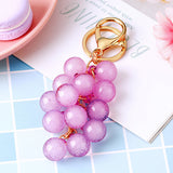 Porte-clés pendentif raisin