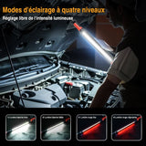 Lampe de travail LED rechargeable magnétique