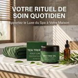 Crème pour les pieds à l’huile d’arbre à thé