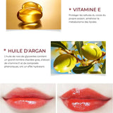 Glaçage à lèvres en verre hydratant transparent et brillant